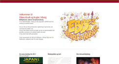 Desktop Screenshot of ebbeskrudtogkugler.dk