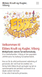 Mobile Screenshot of ebbeskrudtogkugler.dk